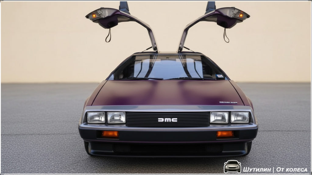 DeLorean DMC-12 вид спереди