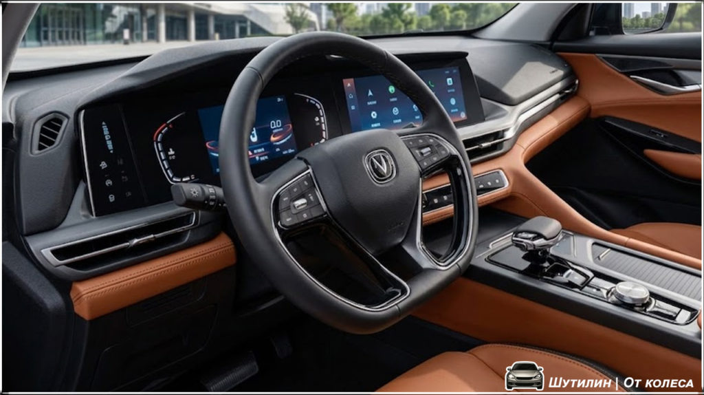 changan cs75 plus салон
